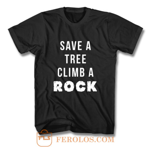 Rock Climbing T Shirt