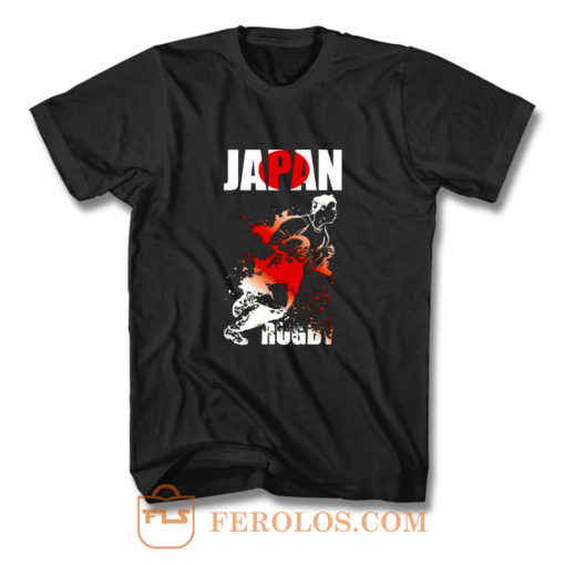 Rugby Japan 2019 WorldCup Fan Tee Top T Shirt