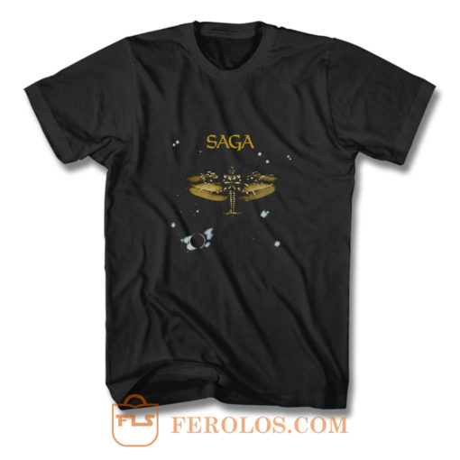 SAGA SAGA PROGRESSIVE ROCK MANFRED MANNS EARTH BAND T Shirt