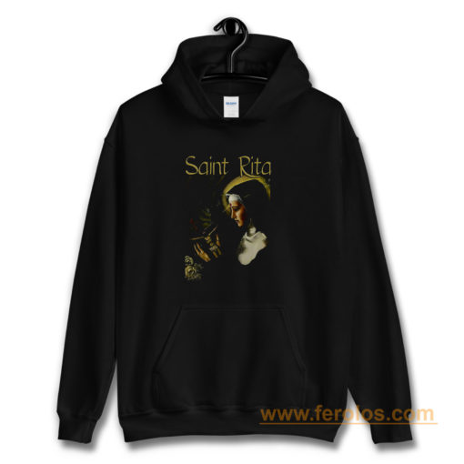 SAINT RITA Catholic Hoodie