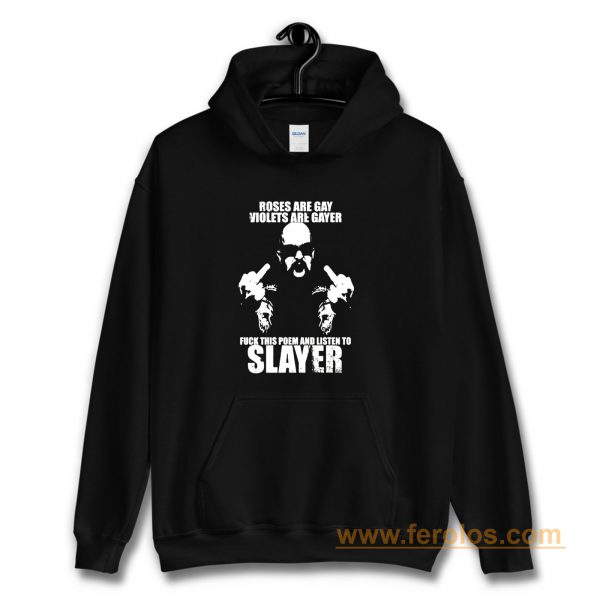 Slayer Slayer thrash metal heavy metal metallica Anthrax Megadeth Hoodie