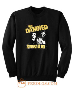 THE DAMNED SMASH IT UP Sweatshirt