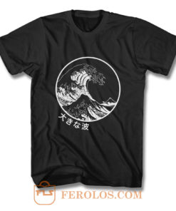 The Great Wave off Kanagawa T Shirt