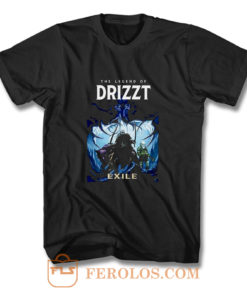 The Legend of Drizzt DoUrden EXILE T Shirt