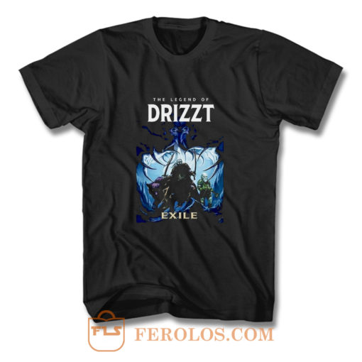 The Legend of Drizzt DoUrden EXILE T Shirt