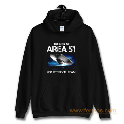 UFO Glow in the Dark Area 51 Spaceship Hoodie