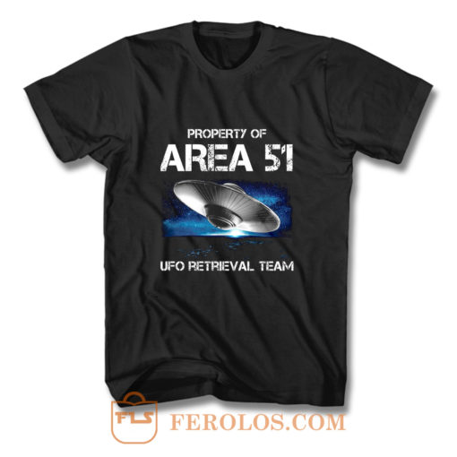 UFO Glow in the Dark Area 51 Spaceship T Shirt