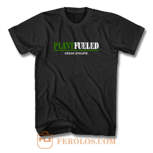 Vegan Gym PLANT FUELED Athlete T Shirt