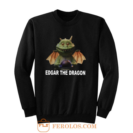 edgar the dragon digital printed Sweatshirt