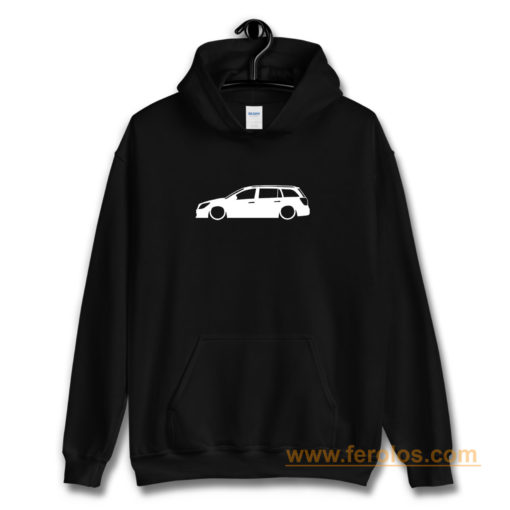 stra MK5 Estate Outline Silhouette car Hoodie