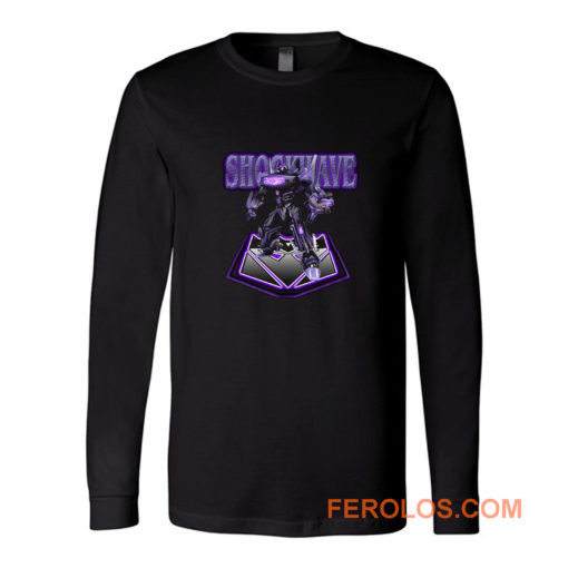 00s Video Game Classic War For Cybertron Shockwave Long Sleeve