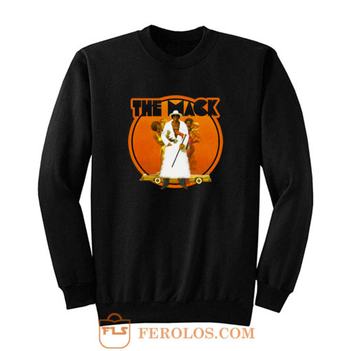 70s Blaxploitation Classic The Mack Art Funny Sweatshirt