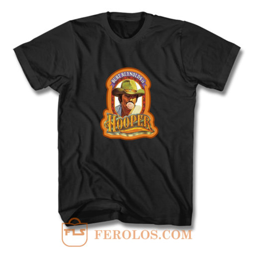 70s Burt Reynolds Classic Hooper Poster Art T Shirt