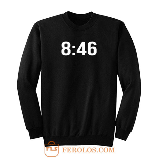 8 46 Black Sweatshirt