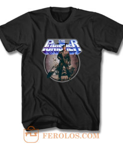 80s Comic Classic The Punisher Poster Art T Shirt