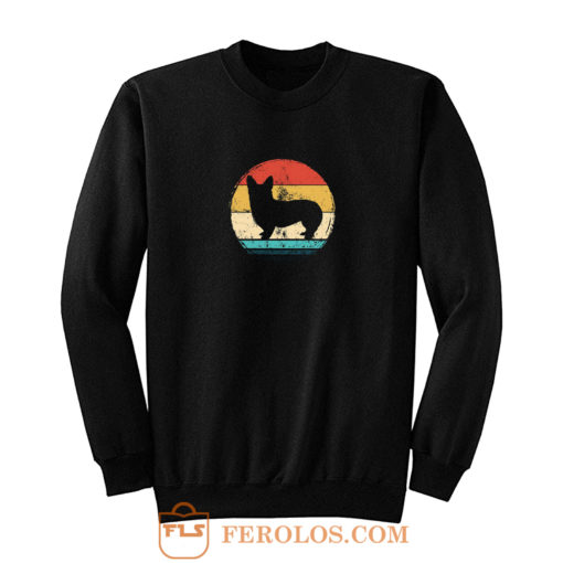 80s Retro Corgi Sweatshirt