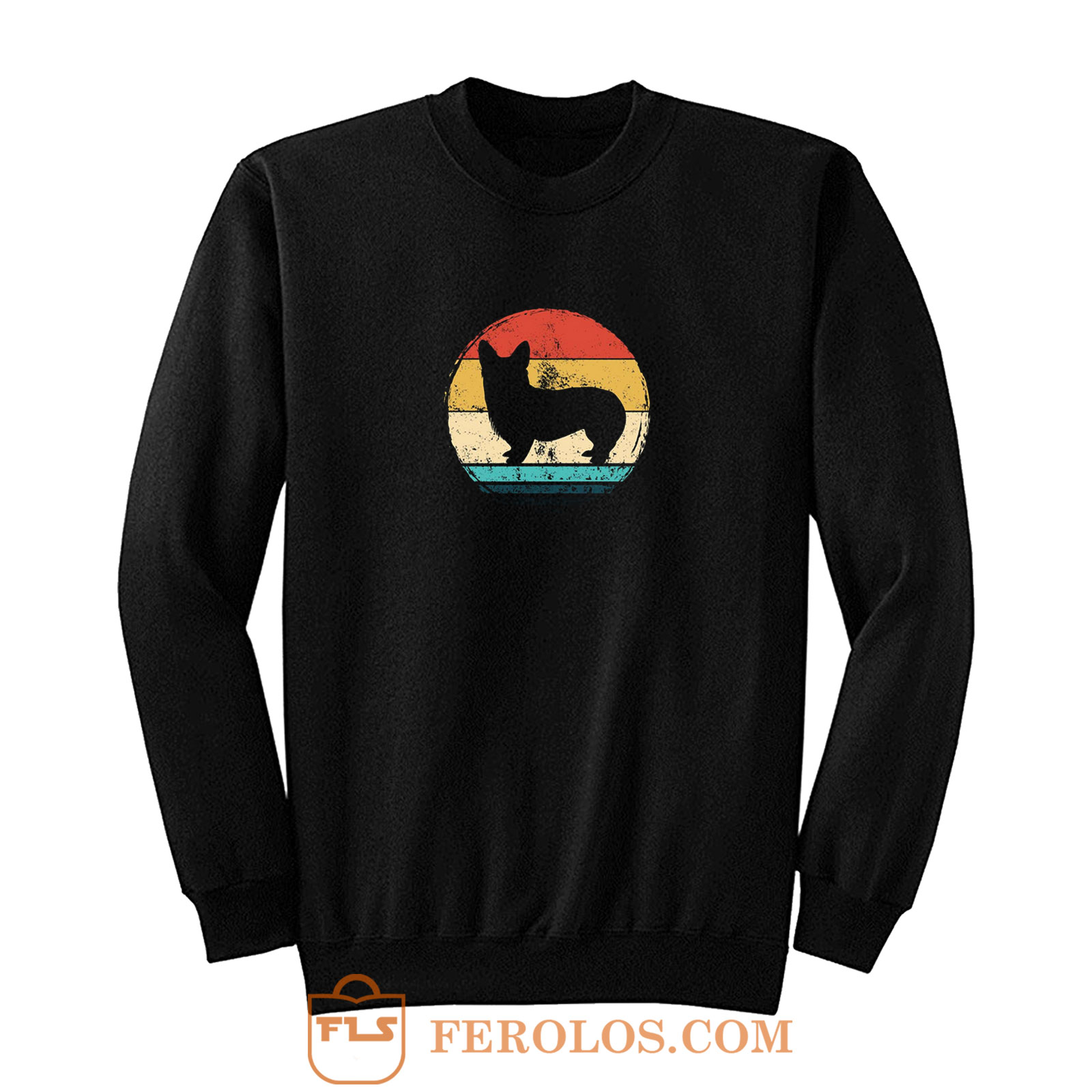 80's Retro Corgi Sweatshirt | FEROLOS.COM