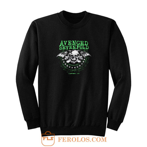 Avenged Sevenfold Punk Rock Band Sweatshirt