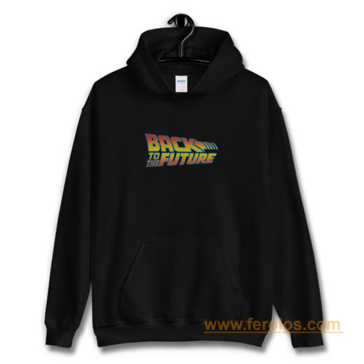 Back To The Future Logo Hoodie