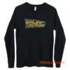 Back To The Future Logo Long Sleeve