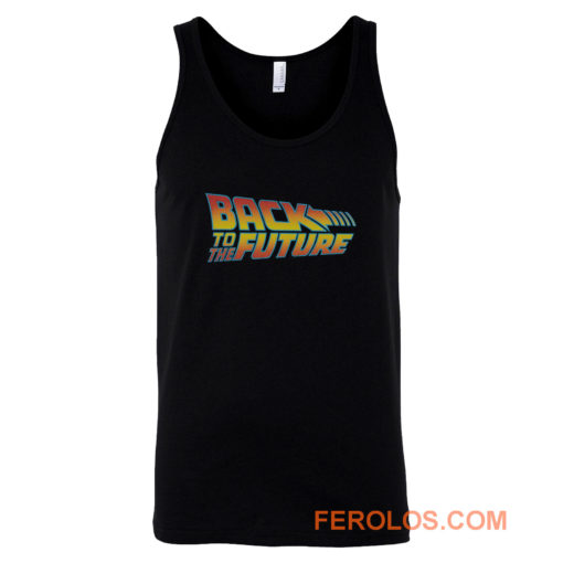 Back To The Future Logo Tank Top