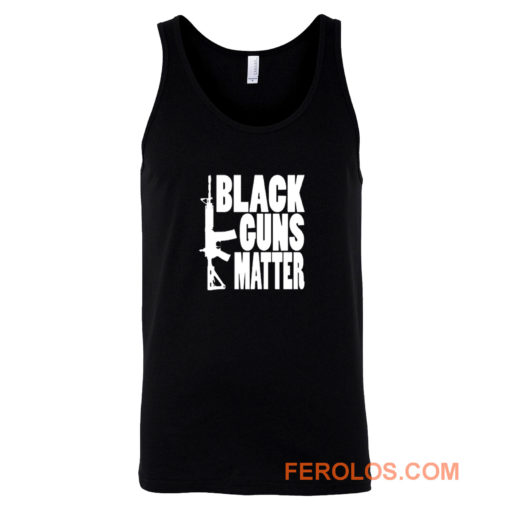 Black Guns Matter Tank Top