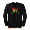 Black Lives Matter Rhinestone Sweatshirt