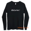 Black Lives Matter With Love Long Sleeve