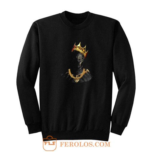 Black Panther Notorious Big King Mashup Sweatshirt