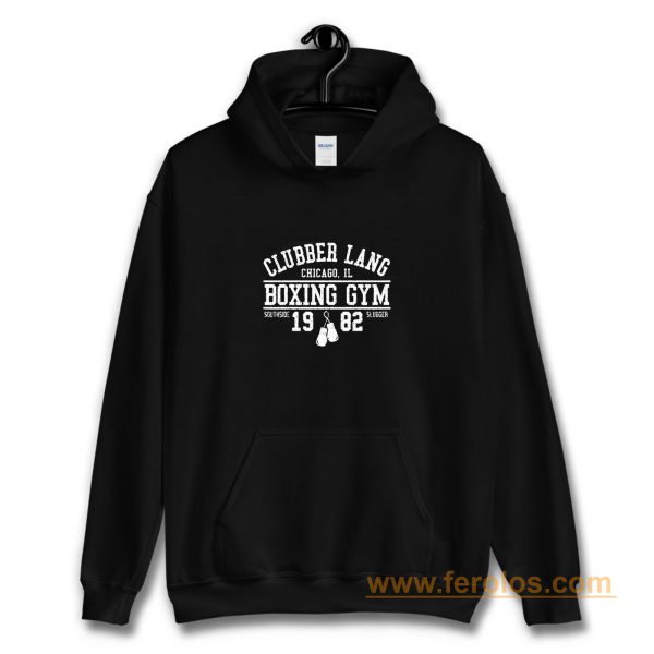 Clubber Lang Boxing Gym Retro Rocky 80s Workout Gym Hoodie