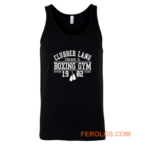 Clubber Lang Boxing Gym Retro Rocky 80s Workout Gym Tank Top