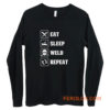 Eat Sleep Weld Repeat Long Sleeve