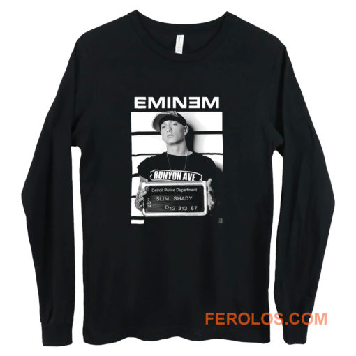 Eminem Slim Shady Rap Cool Long Sleeve