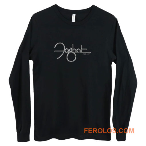 FOGHAT LOGO ESTABLISHED 1971 HARD ROCK STEPPENWOLF Long Sleeve