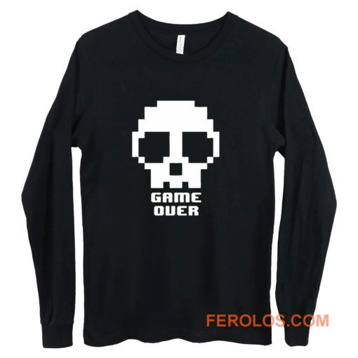 Game over Skul Long Sleeve