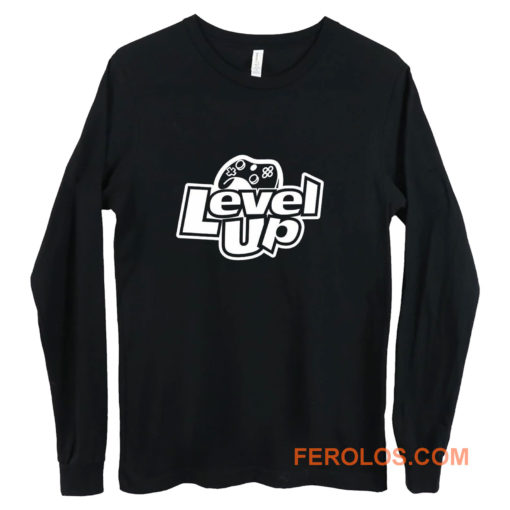 Gaming Hoody Boys Girls Kids Childs Level Up Long Sleeve