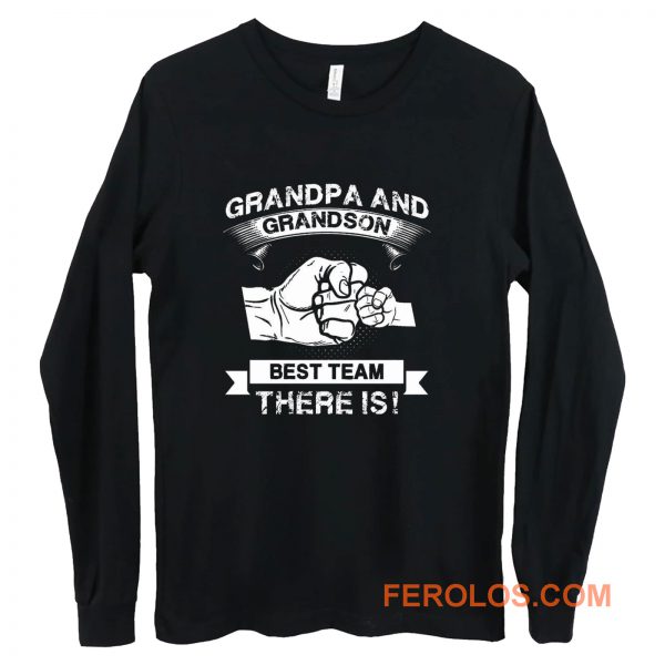 Grandpa and Grandson New Grandfather Long Sleeve