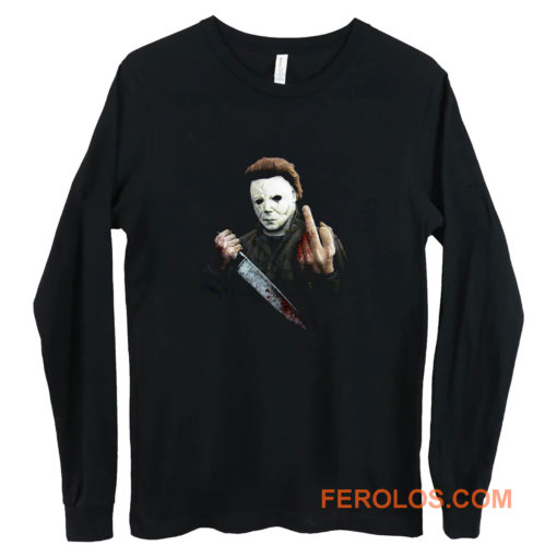 Halloween Middle Finger Long Sleeve