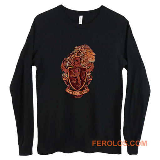 Harry Potter Gryffindor Lion Long Sleeve