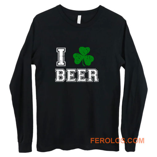 I Love Beer Long Sleeve