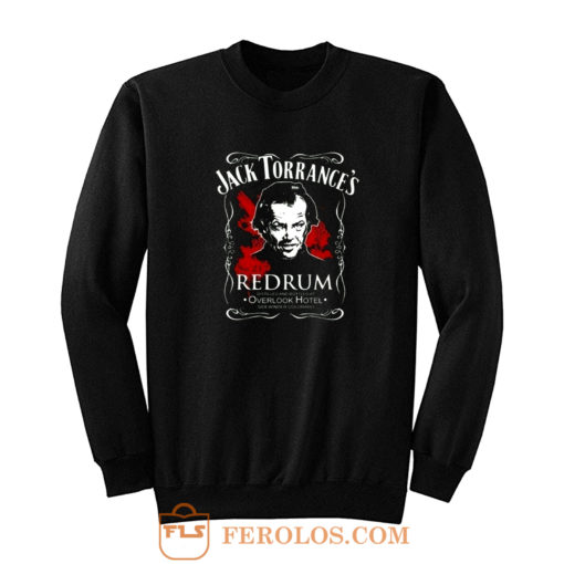 Jack Torrances Redrum Stephen King Kubrick Horror Sweatshirt