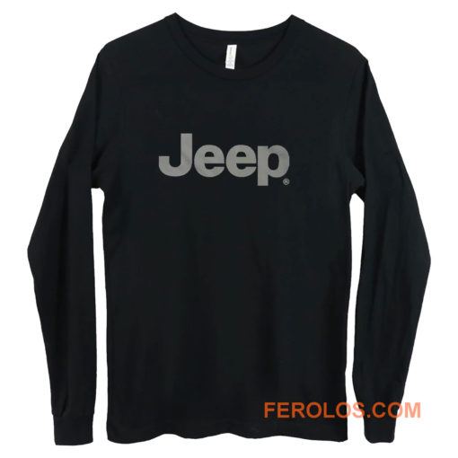Jeep® Text Blackout Long Sleeve