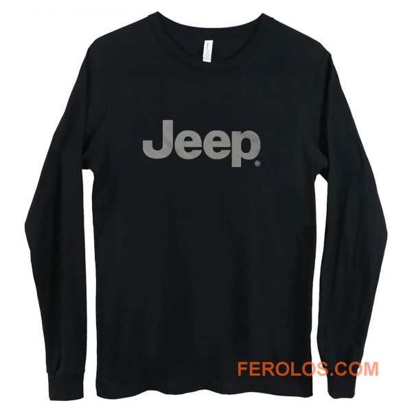 Jeep® Text Blackout Long Sleeve