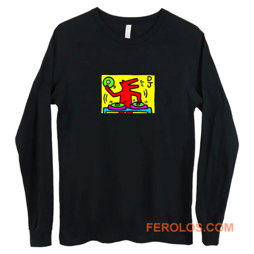 Keith Haring DJ Long Sleeve