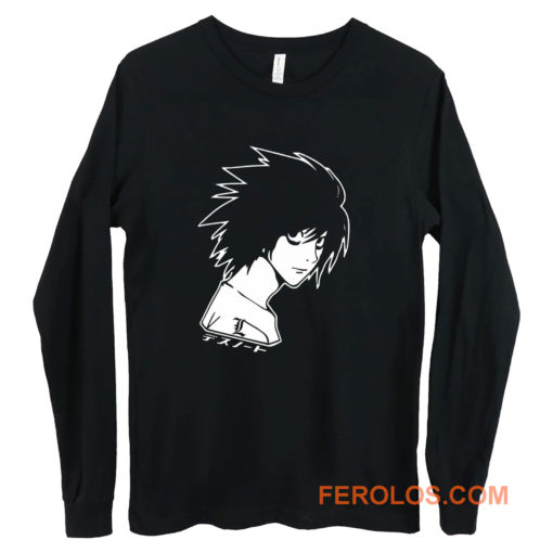 Kira Light Ryuk Japanese Kanji Anime Long Sleeve