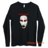 MARILYN MANSON Big Face Red Lips Gothic Long Sleeve