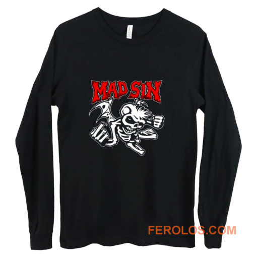 Mad Sin Psychobilly Punk Rock Band Long Sleeve