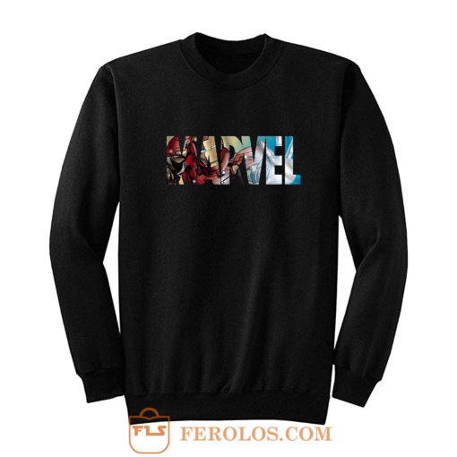 Marvel Logo Ironman Sweatshirt