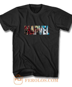 Marvel Logo Ironman T Shirt