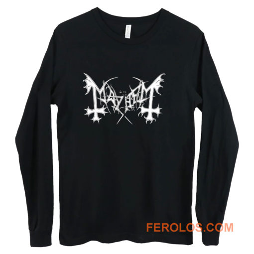 Mayhem 'De Mysteriis Dom Sathanas' Long Sleeve | FEROLOS.COM